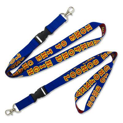 China Event Personalized Soccer Sports Polyester Lanyard for sale