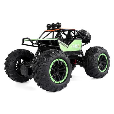 China Duable Alloy Rontrol Toy Car Cross Country Rock Remote Climbing Car With Lights High Speed ​​Drift Racing Children's RC Toy Car for sale