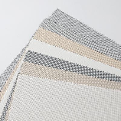 China Minimalist China Factory Outdoor Sun Screen Window Roller Shade Windproof Fabric For Building for sale