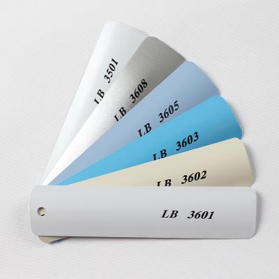 China Plain Minimalist C-shape Aluminum Fireproof Party 3.5cm Venetian Lampshade Lampshade Venetian Blinds for sale