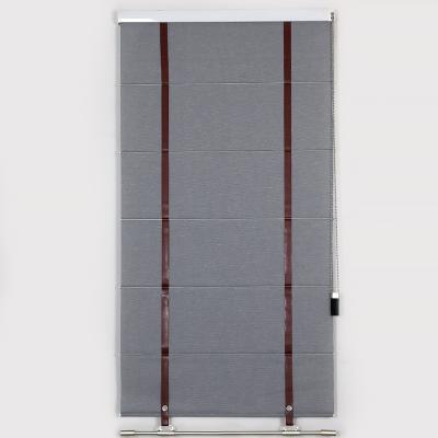 China Stability Minimalist Smart Window High Color Roman Shade Curtain Motorized Roman Blinds For Home for sale