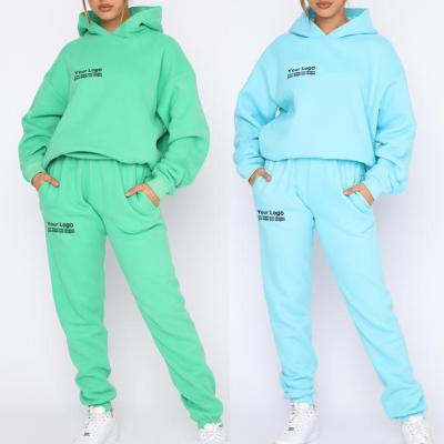 China Breathable New Arrival 2022 Spring Sweatpants Suit Sweatpants Set Women Solid Color Track Suits Women And Plus Size Women's Sets for sale