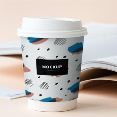 China Wholesale Disposable Biodegradable Coffee Disposable Paper Cups for sale