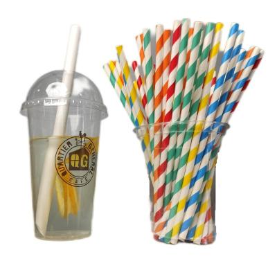 China Biodegradable Edible Gold Pla Bar White Funny Drinking Neon Colored Colorful Paper Straws Individually Wrapped for sale