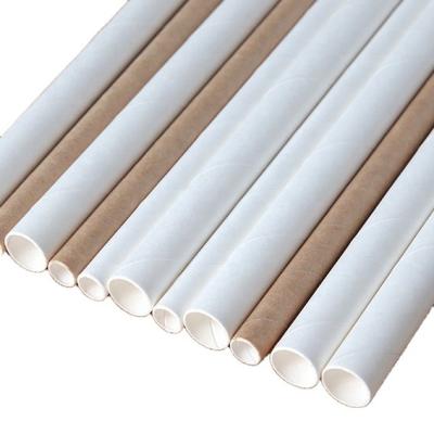 China Biodegradable Environmental Clear White Funny Party Bar Individually Wrapped Biodegradable Jumbo Tea Drinking Straws for sale