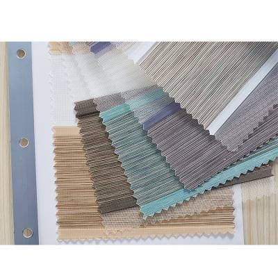 China Slat Custom Make Wholesale Roller Blinds Fabric Zebra Blinds Fabric For Supermarket for sale