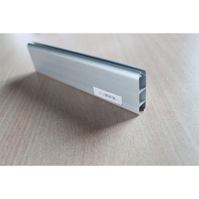 China Aluminum Component Bottom Track Blind Slat Roller Shade Rail Window Accessories Panel Parts for sale