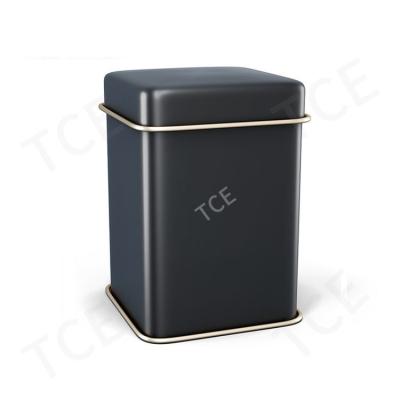 China High Quality Promotional Square Metal Food Metal Box Thickness 0.3mm Coffee Tin for sale