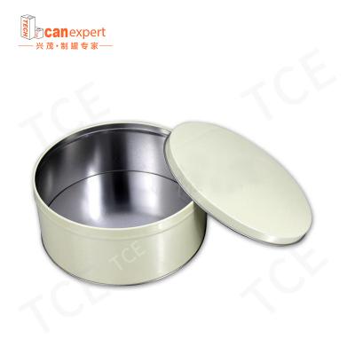 China 8oz Food Metal Tin Cans Round Empty Gift Box Candy Candle Container Jars Multifunctional Storage Tin Can For Candles for sale