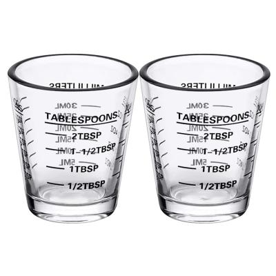 China Cheap Viable Wholesale Graduated Cylinder Measuring Glass Cup With Heavy Base For Coffee for sale