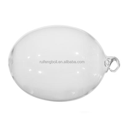 China Wholesale Europe Glass Ball Cheap Empty Clear Colorful Hanging Glass Ball For Home for sale