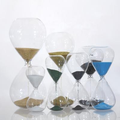 China Wholesale Price Hot Sale Modern Colorful Art Hourglass Sand Timer for Decoration for sale