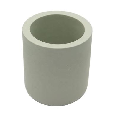 China Factory Wholesale Modern Colorful Cement Cup Empty Concrete Candle Holders For Candle Making for sale