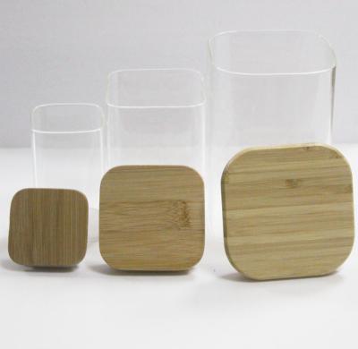 China Factory Price Common Different Size Empty Food Storage Glass Jars Wholesale for sale