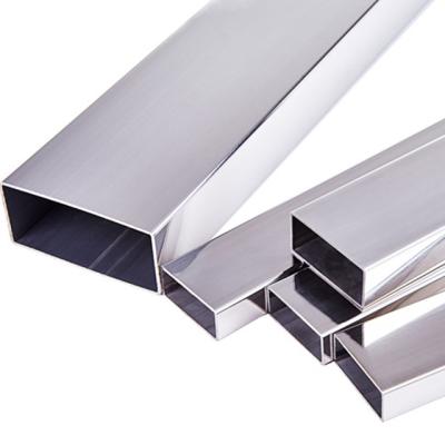 China Building industry machinery 301 304L 304 stainless steel 316 316L 310S 904L rectangular welded pipe stainless steel square tubes for sale