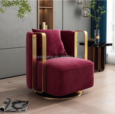 China (Other) 2022 Royal Gray Leather Adjustable Cheap Sofa Bed Massage Chair Metal Legs Chair Rise Fabric Velvet Sofa Chair for sale