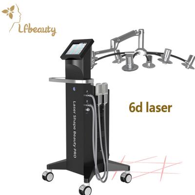 China Latest Weight Loss Lfbeauty Body Slimming Machine 635nm Laser EMS Fat Removal Machine 6D Red Cold Cryotherapy Body Weight Loss Machine for sale