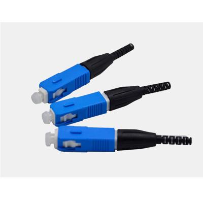 China SC APC fiber optic fast connectorSC ESC920H fast fiber optic connector with cheap price for sale