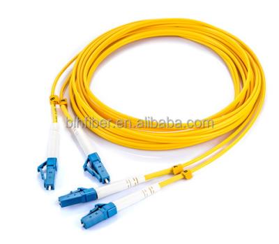 China Single Mode Duplex 9/125 3.0mm SC-LC Fiber Patch Cords High Quality Waterproof SC APC - FC APC for sale