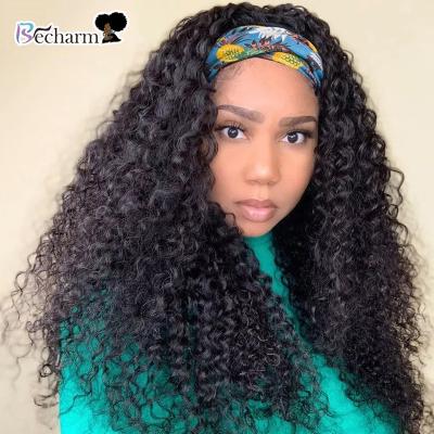 China Wholesale Silky Straight Wave Headband Wig Hair For Black Women,Remy Human Hair Headband Wig,Curly Headband Ponytail Hair Wig for sale