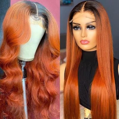 China Cheap Silky Straight Wave Cuticle Aligned Transparent Lace Wig, Lace Front Full Lace Hair Wig, Brazilian Transparent Lace Front Hair Wig for sale