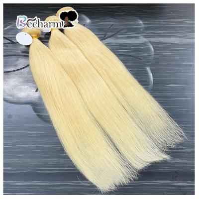 China New Fashion Silky Straight Wave Blonde 613 Virgin Hair Bundles, Human Blonde 613 Virgin Hair Bundle, Russian 613 Hair Bundles Body Wave Hair Extension for sale