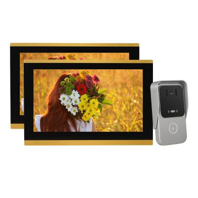 China Ningbo Metal Color 10inch Smart Video Door Phone Hotel Dnd And Dial Room Door Bell Wireless System for sale