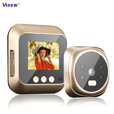 China VIDEW Modern 2.4 Inch Doorbell Camera LCD Digital Door Viewer Night Vision Visual Motion Detection For Door Home Security for sale