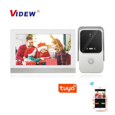 China High Quality Tuya Multi Apartment IP Video Waterproof 2 Way Metal Doorphone Camera Intercom Door Phone for sale