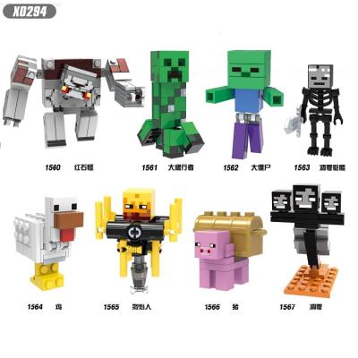 China Miniature Safety ABS Building Block Bricks Gift Figures For Kids Toys X0294 for sale