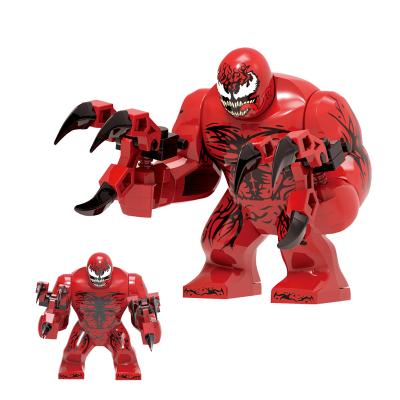 China Safety Super Heroes Carnage Venom Building Block Big Size Action Figure Bricks For Kids Toys XH1767 for sale