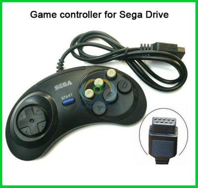 China Video Game Player Lowest Price 6 BUTTON Games Console Controller PAD FOR SEGA MEGA DRIVE Megadrive and GENESIS for sale