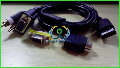 China DC VGA Video Cable HD RCA Adapter Japan NTSC USA PAL For Sega Dreamcast Console DG-55 for sale