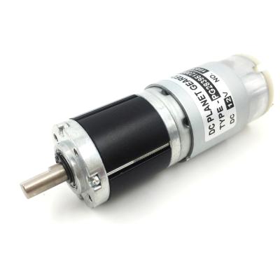 China 28mm Totally Enclosed 395 Low RPM Planetary Gear Motor DC Motor With Encoder for sale