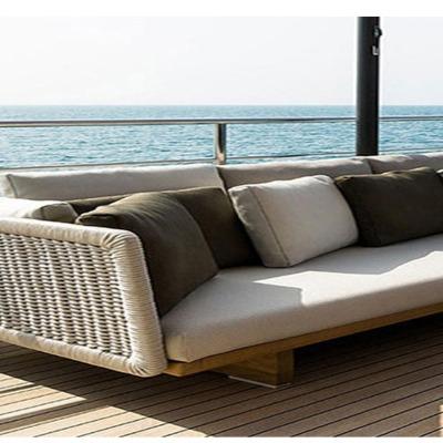 China Modern Save Place Fashion Rattan Chair Set Wicker Garden Sofa Set Outdoor Chair Garden Furniture for sale