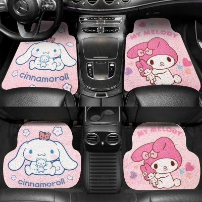 China Wholesale Custom Cute Durable Cartoon Print Pattern Car Floor Mats Waterproof Pvc Car Mats Protector For Carpet for sale