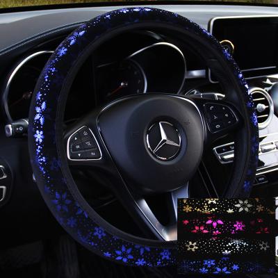 China Factory Outlet Durable Multi Colors Shape Custom Steering Wheel Cover Wholesale Car Steering Wheel Cover for sale