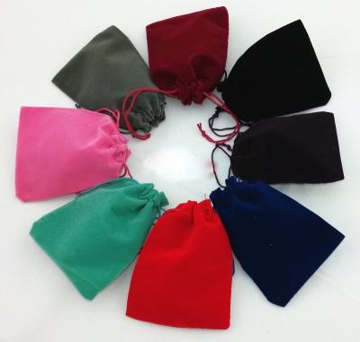 China OEM Velvet Jewelry Bag Customized for sale