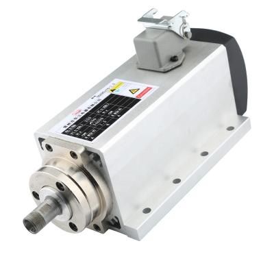 China Square type 220V/380V ER11 Huajiang brand good quality and cheaper price woodworking industry 1.5KW air cooling spindle motor for sale