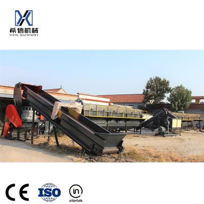 China Jumbo Bag Woven Film Washing Plastic Recycling Line Crushing Dry Cleaning Plastic Recycle Processing In China for sale