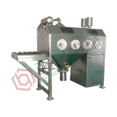 China food & Beverage Plant Dust Free Environmental Friendly Visual Manually Unloading Machine for sale