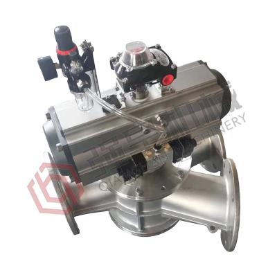 China General Three Way Powder Reversing Valve Manufacturer for sale