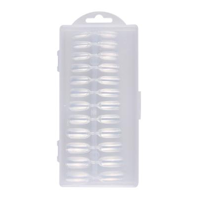 China Manufacturers nail shop special pieces 240 ultra-thin traceless box nail plate traceless all stick nail plate transparent products for sale