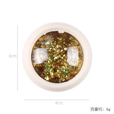 China Colorful Cartoon Nail Glitter Dipping Sprinkle Shiny Laser Decoration Sugar Nail Art Sequins Glitters Dye Dust for sale