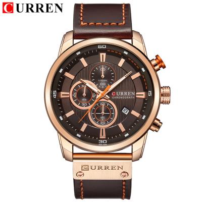 China Automatic Date Fashion Quartz Men Watches Sport Luxury Male Chronograph Top Brand Clock Wristwatch for sale