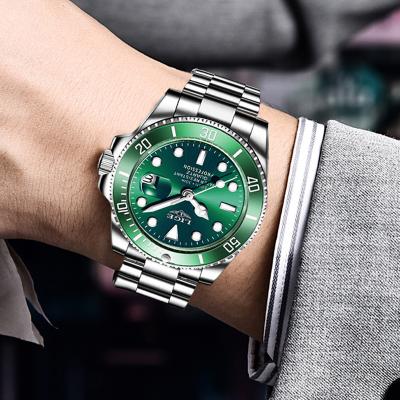 China Automatic Date Top Brand Fashion Diver Watch Men 30ATM Luxury Waterproof Sport Watches Men's Quartz Wrist Watch for sale