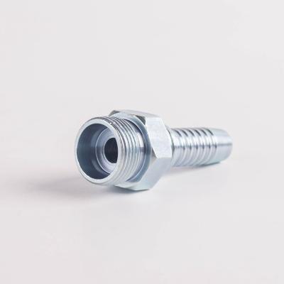 China Metric Male Flat Seal Hydraulic Hose Fittings 10411 stainless steel for sale