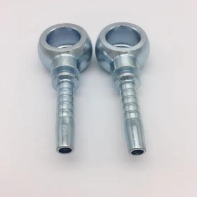 China Factory Carbon Steel Zinc Plated CNC Forged Hose End Fitting Hydraulic Banjo Hose Fitting 70011 for sale