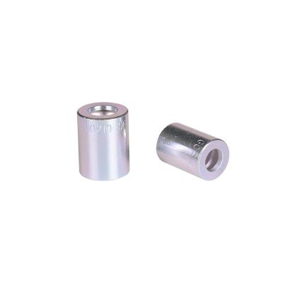 China Carbon Steel Zinc Coated Hydraulic Hose Fittings Ferrules 00210 Fitting Hydraulic Hose Ferrule for sale