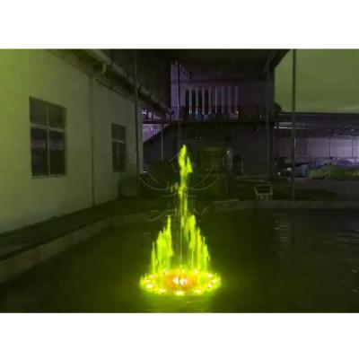 China Modern Mini Music Dancing Water Fountain with LED Lights Outdoor Indoor Gardening for sale